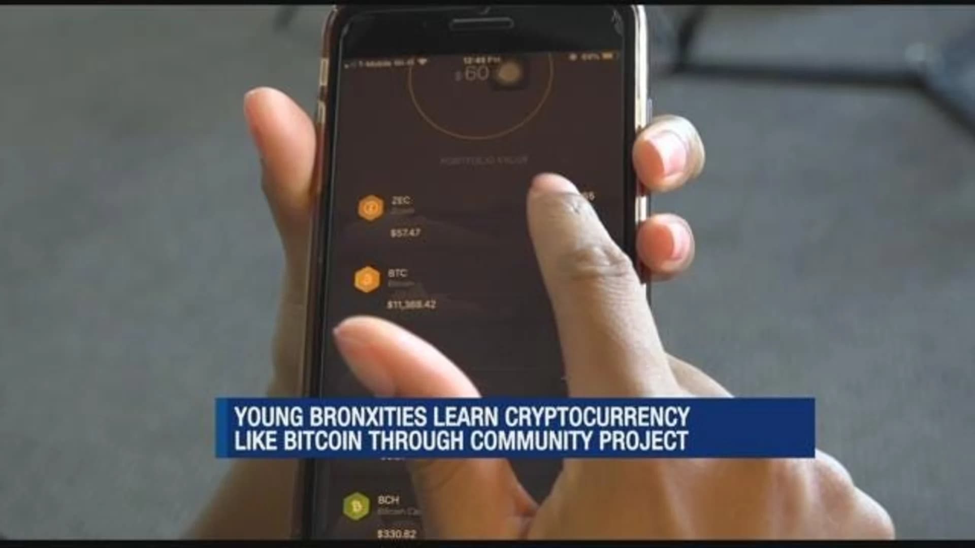 Hunts Point students learn about cryptocurrency