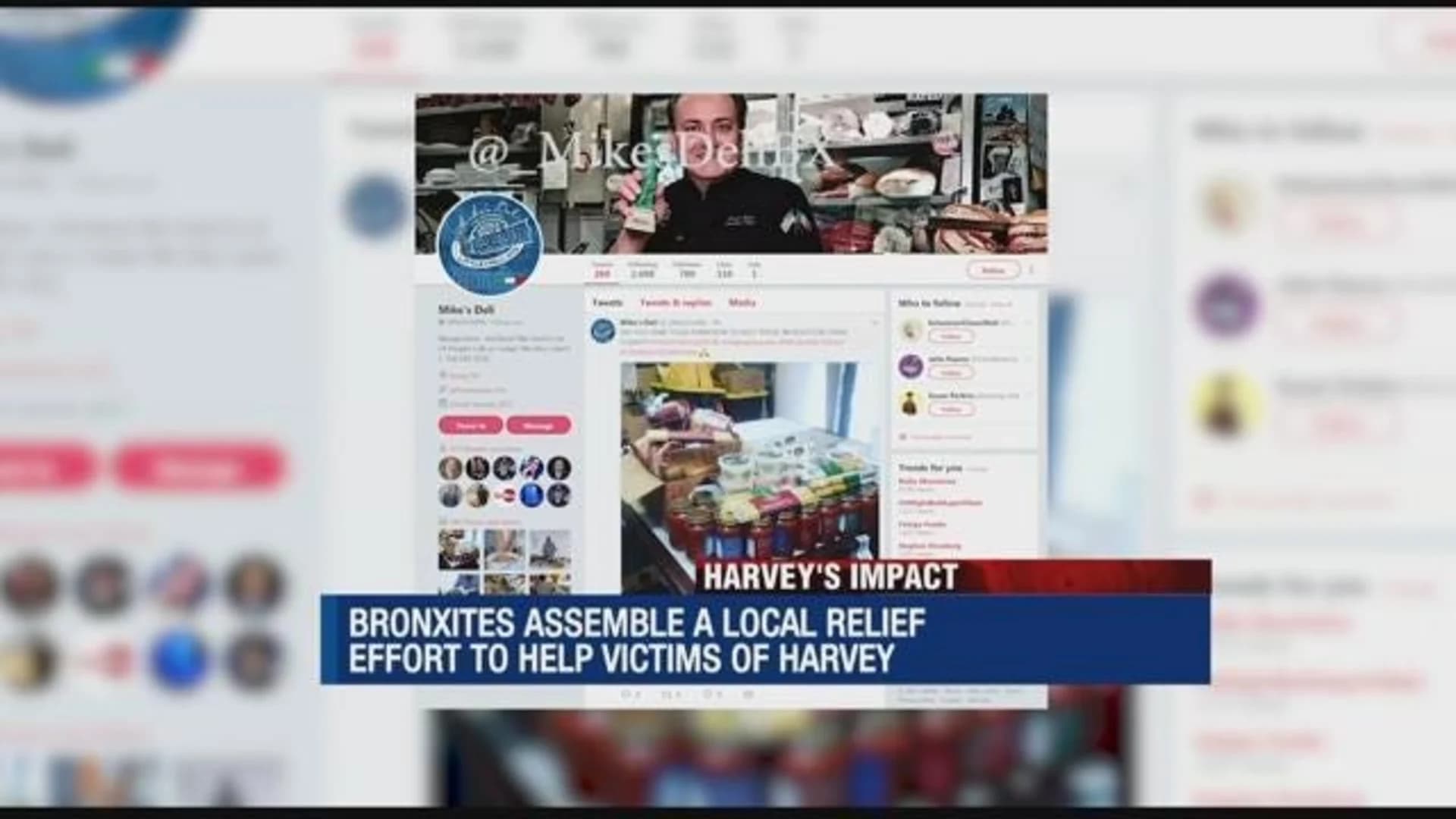 Bronx volunteers help in aiding Harvey victims