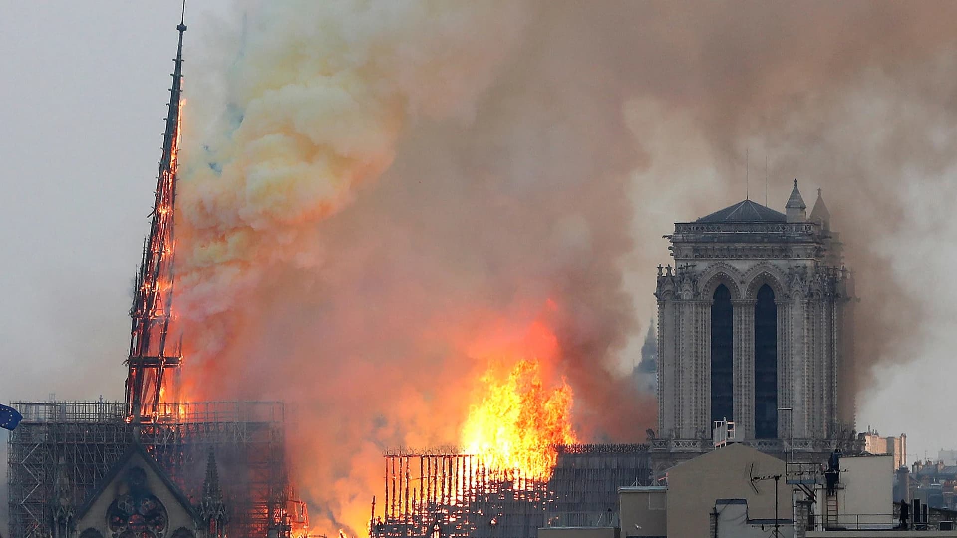 Massive fire engulfs beloved Notre Dame Cathedral in Paris